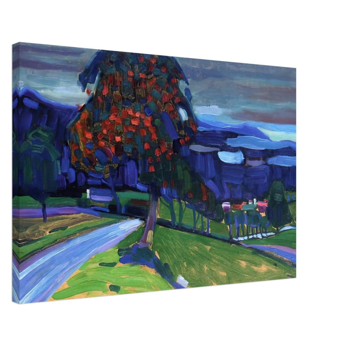 AUTUMN IN MURNAU 1908 Canvas | Wassily Kandinsky Canvas | Wassily Kandinsky Shop