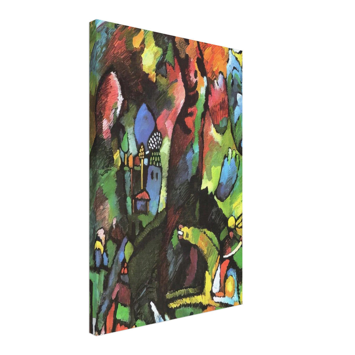 PICTURE WITH ARCHER 1909 Canvas | Wassily Kandinsky Canvas | Wassily Kandinsky Shop