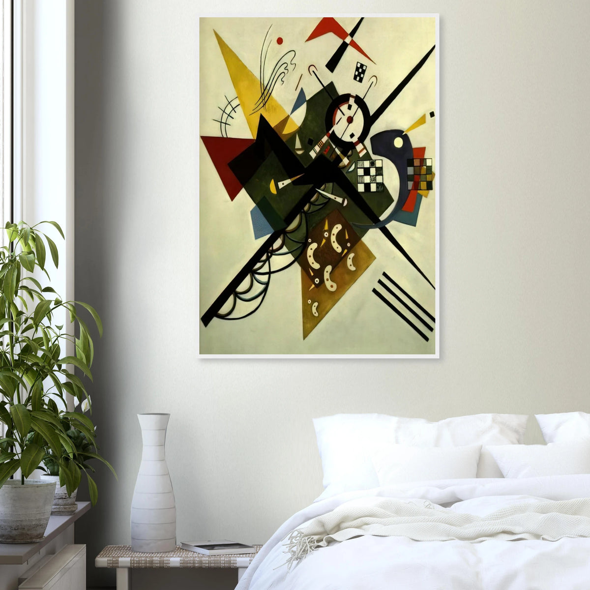 ON WHITE II 1923 Framed Poster | Wassily Kandinsky Framed Prints Wall Art | Wassily Kandinsky Shop
