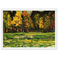 FOREST EDGE Framed Poster | Wassily Kandinsky Framed Prints Wall Art | Wassily Kandinsky Shop