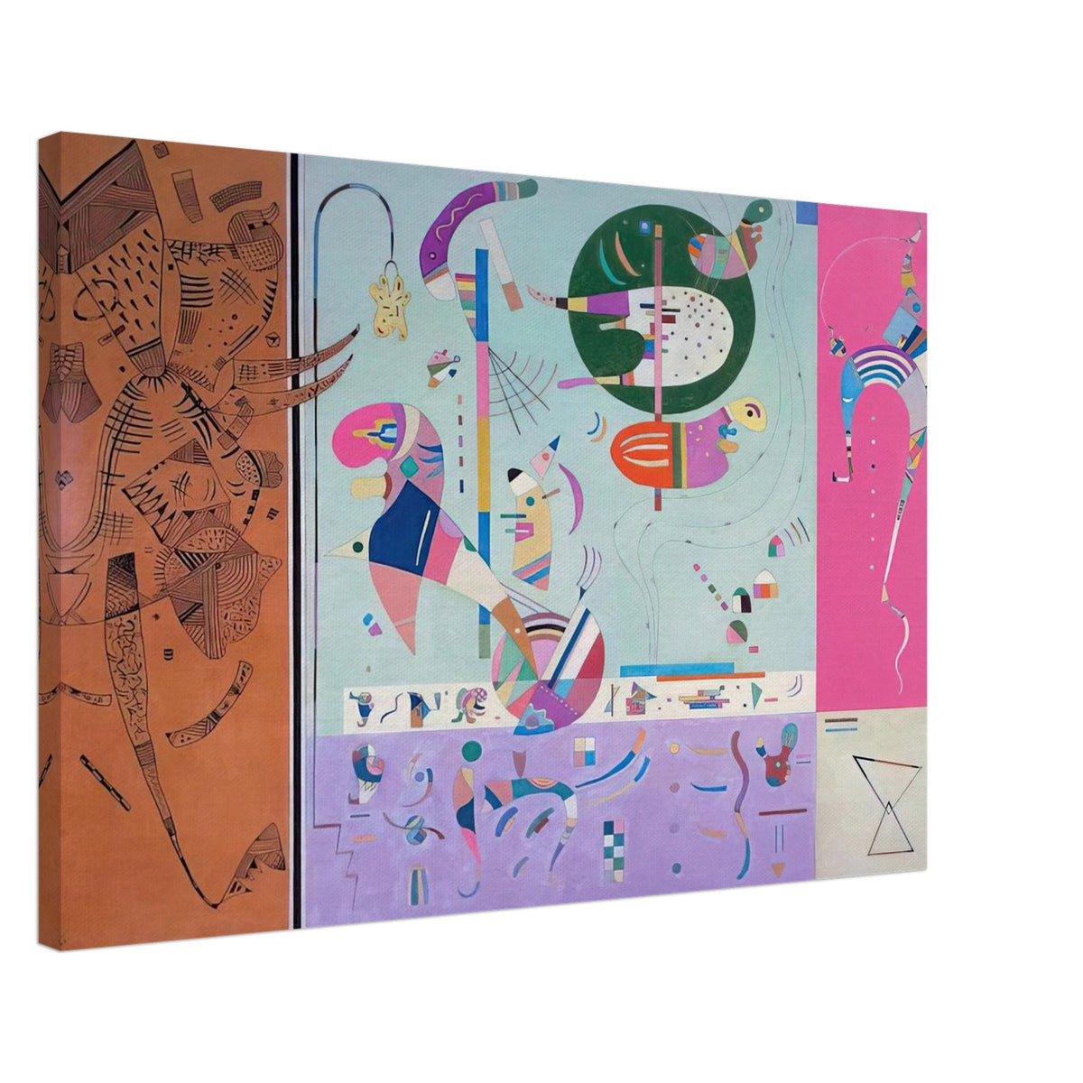 VARIOUS PARTS 1940 Canvas | Wassily Kandinsky Canvas | Wassily Kandinsky Shop