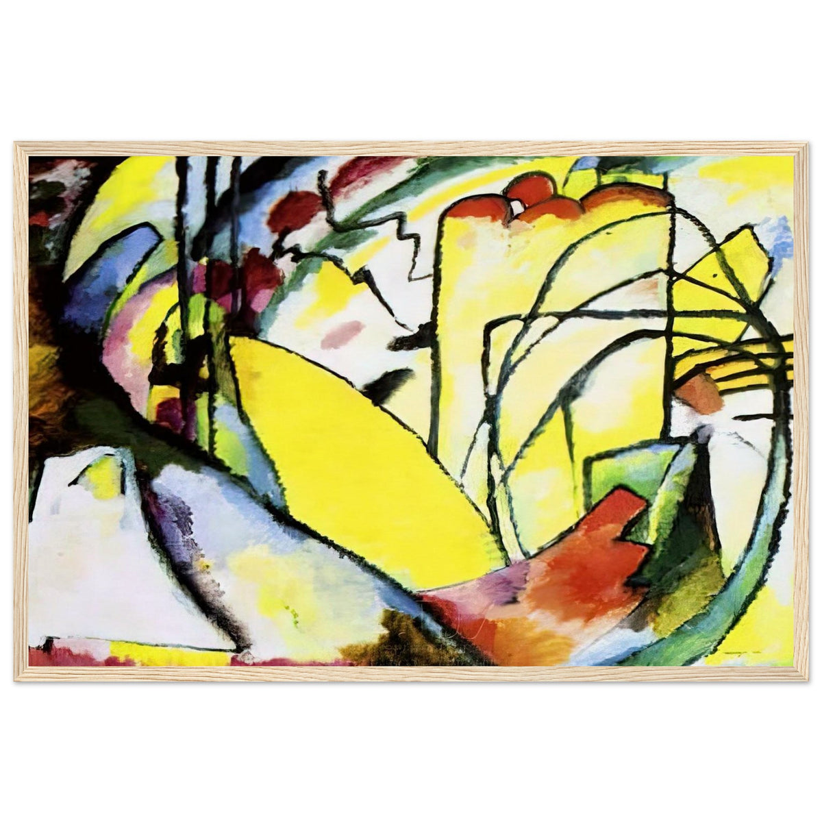 IMPROVISATION 10 1910 Framed Poster | Wassily Kandinsky Framed Prints Wall Art | Wassily Kandinsky Shop