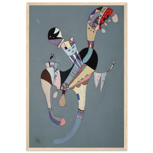 A FLOATING FIGURE 1942 Framed Poster | Wassily Kandinsky Framed Prints Wall Art | Wassily Kandinsky Shop