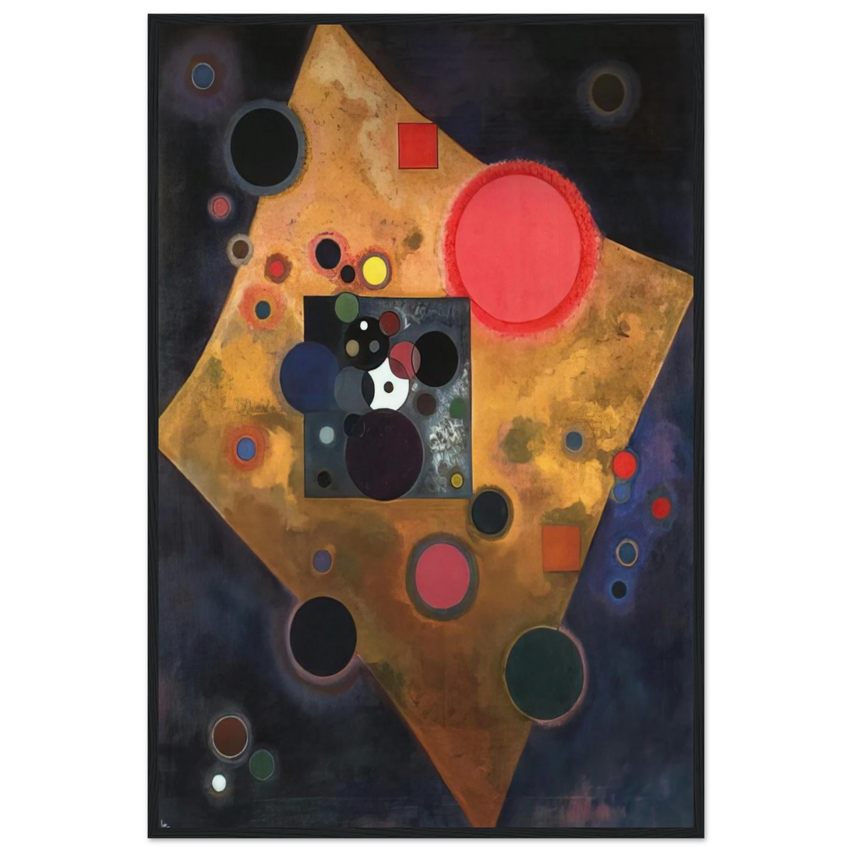 ACCENT ON ROSE 1926 Framed Poster | Wassily Kandinsky Framed Prints Wall Art | Wassily Kandinsky Shop