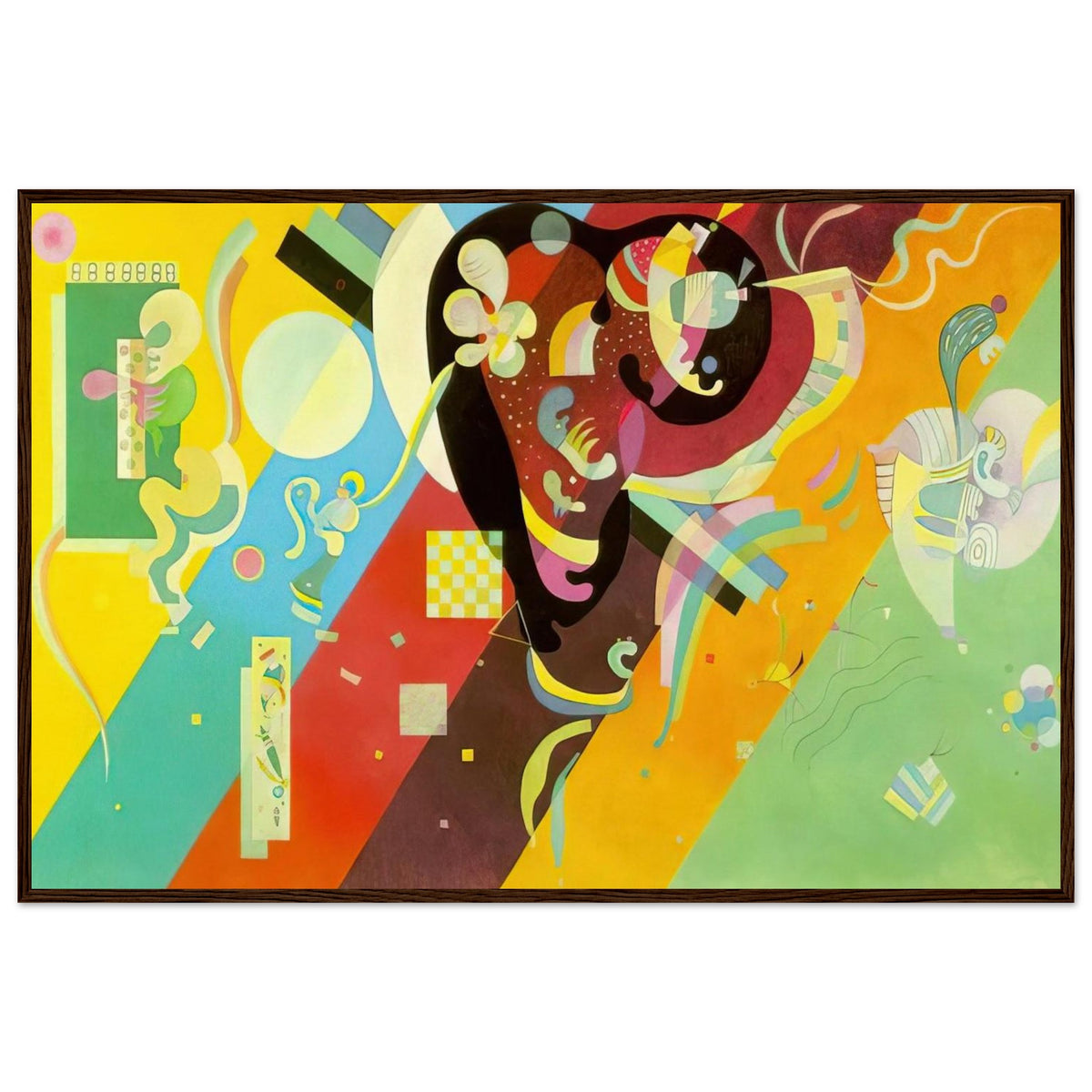 COMPOSITION IX 1936 Framed Poster | Wassily Kandinsky Framed Prints Wall Art | Wassily Kandinsky Shop