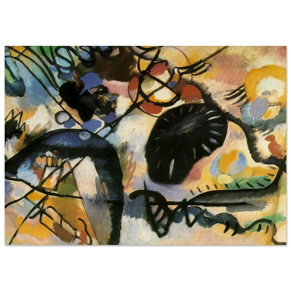 BLACK SPOT 1912 Poster | Wassily Kandinsky Poster | Wassily Kandinsky Shop