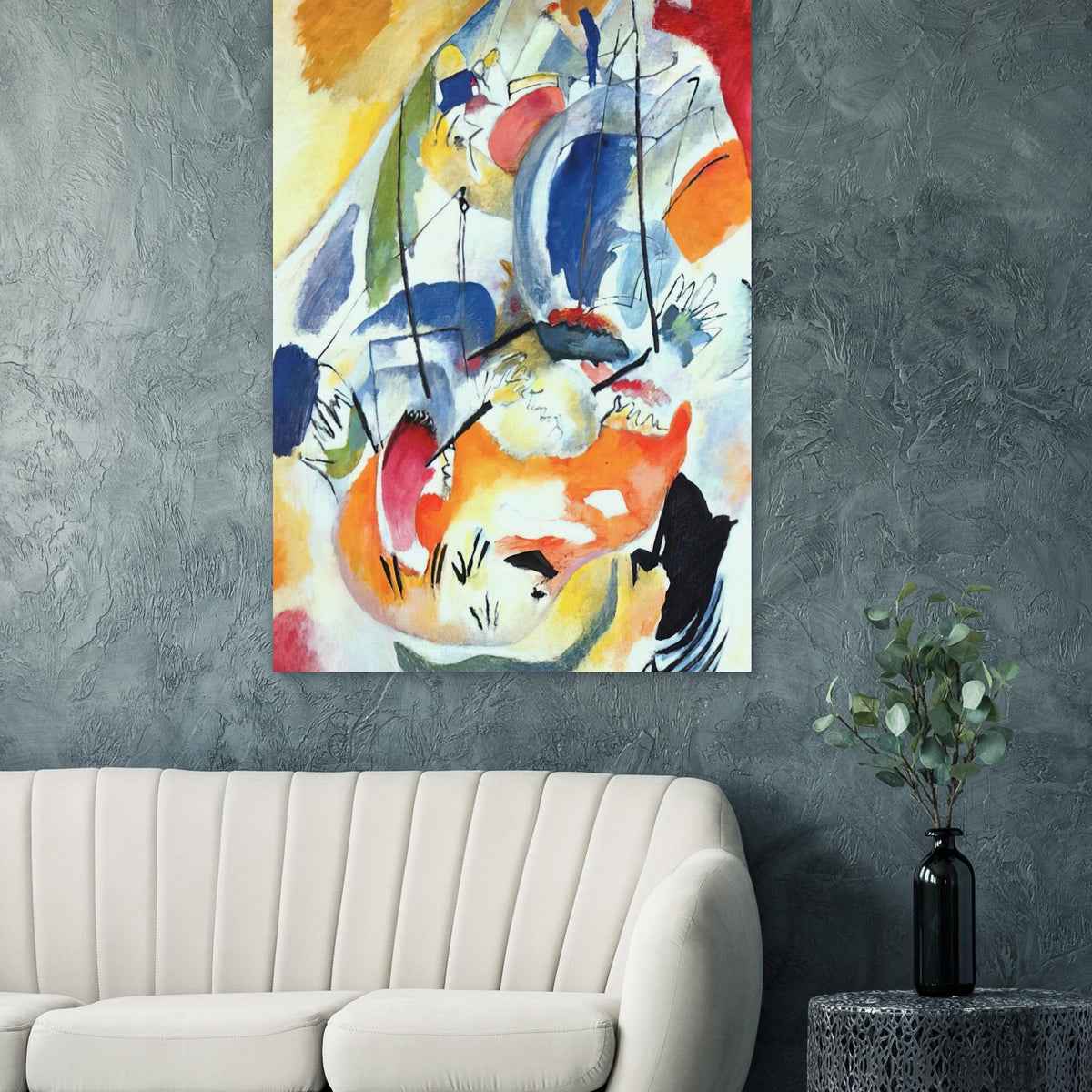 IMPROVISATION 31 SEA BATTLE 1913 Poster | Wassily Kandinsky Poster | Wassily Kandinsky Shop