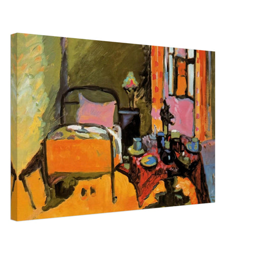 BEDROOM IN AINTMILLERSTRASSE 1909 Canvas | Wassily Kandinsky Canvas | Wassily Kandinsky Shop