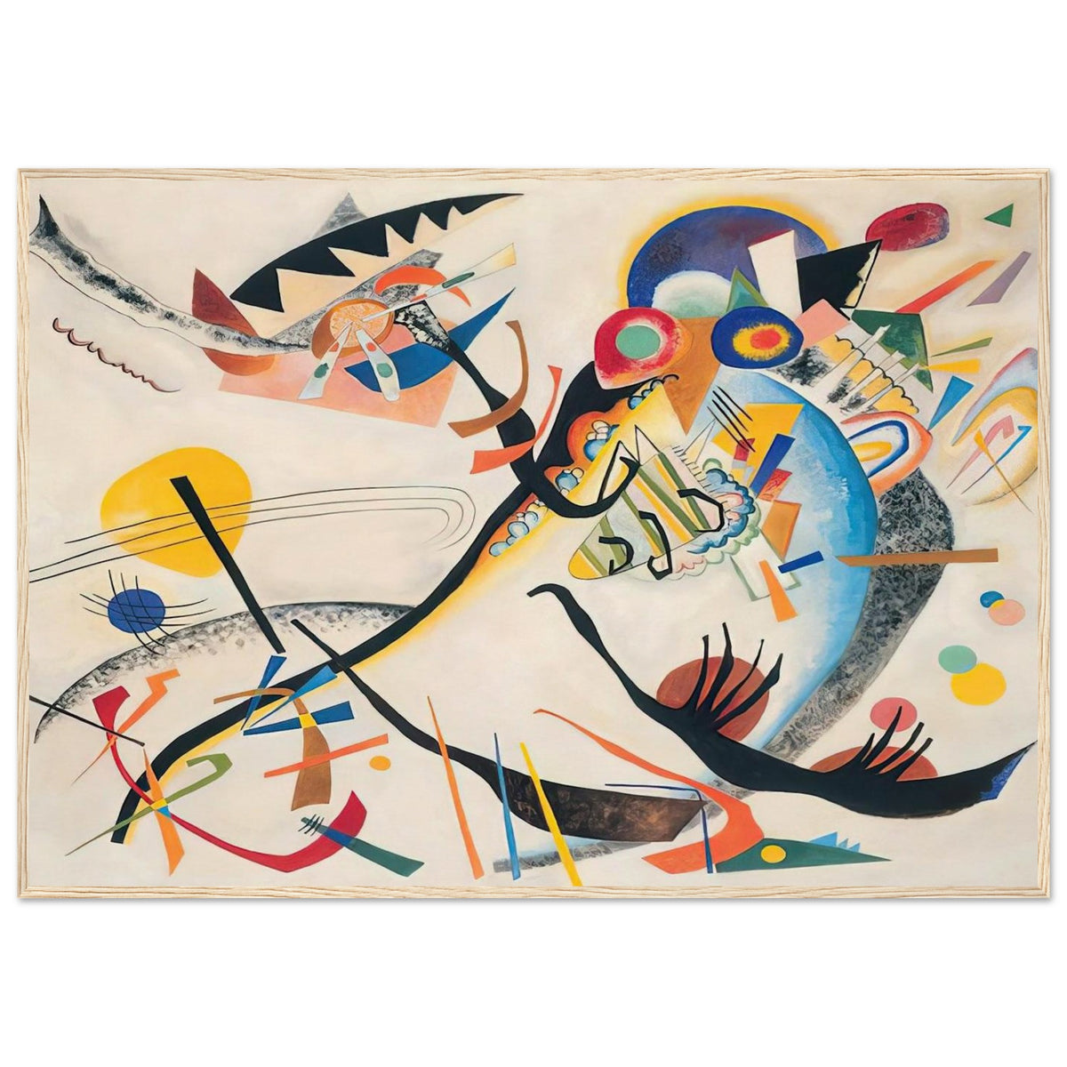 NOT_DETECTED_189361 Framed Poster | Wassily Kandinsky Framed Prints Wall Art | Wassily Kandinsky Shop