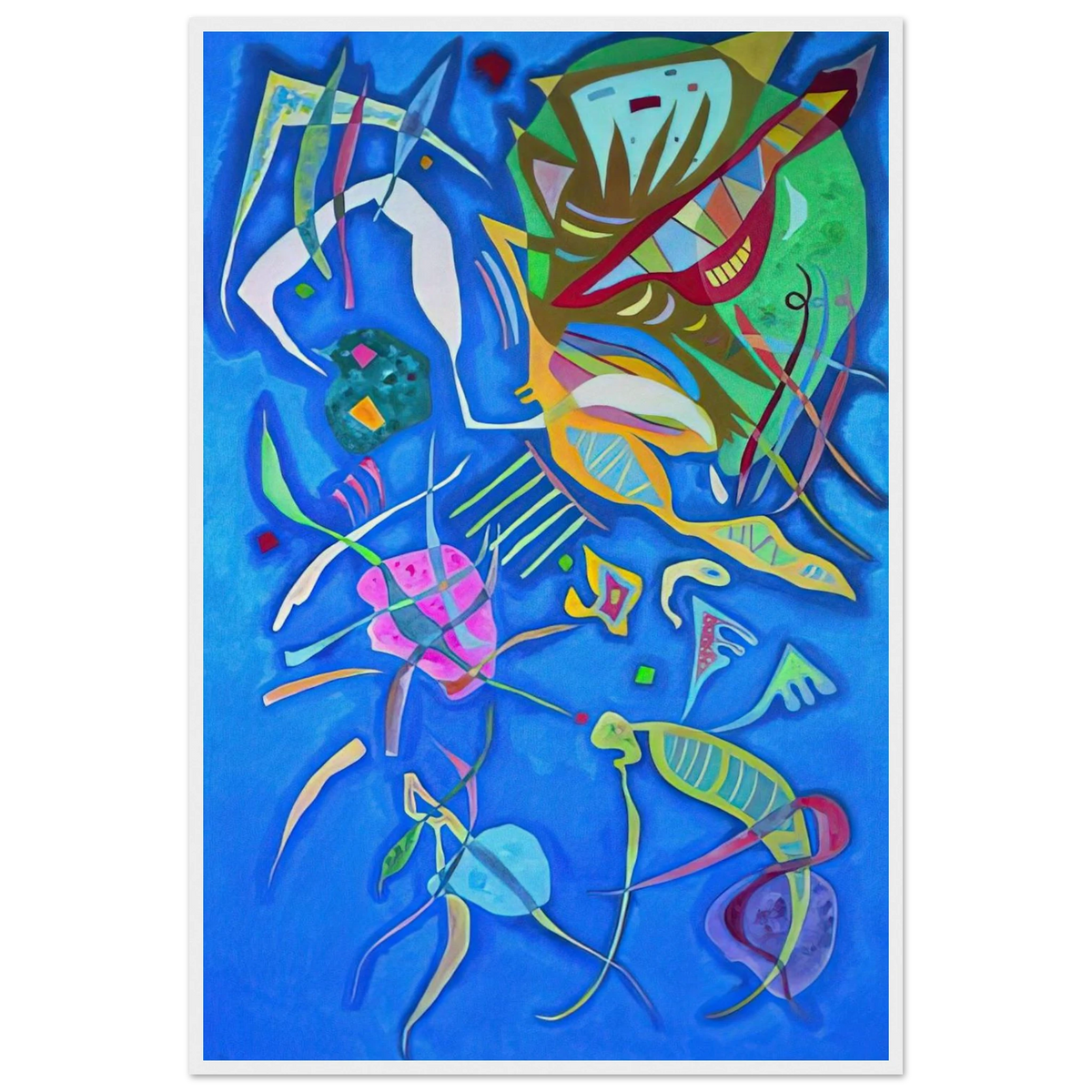 GROUPING 1937 Framed Poster | Wassily Kandinsky Framed Prints Wall Art | Wassily Kandinsky Shop