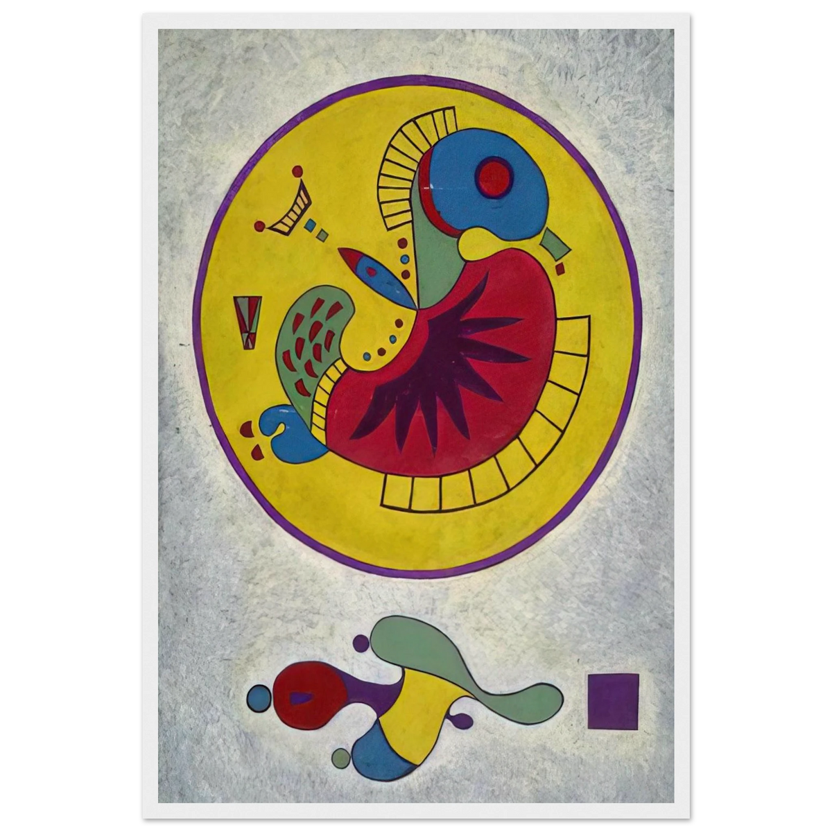 UNTITLED 1 Framed Poster | Wassily Kandinsky Framed Prints Wall Art | Wassily Kandinsky Shop