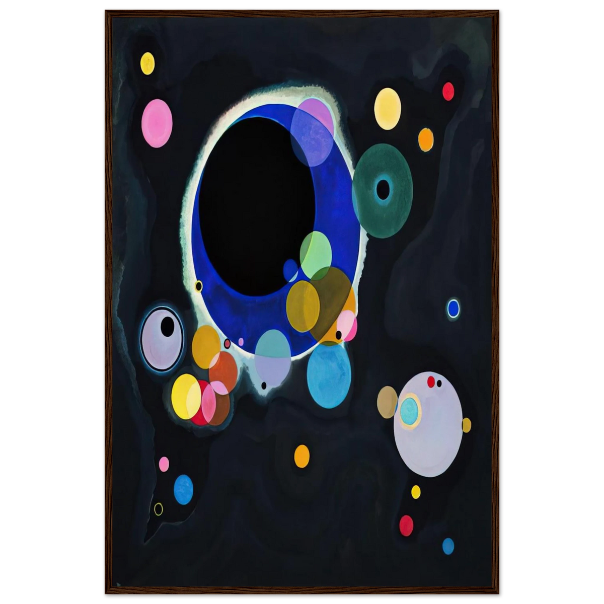 SEVERAL CIRCLES 1926 Framed Poster | Wassily Kandinsky Framed Prints Wall Art | Wassily Kandinsky Shop