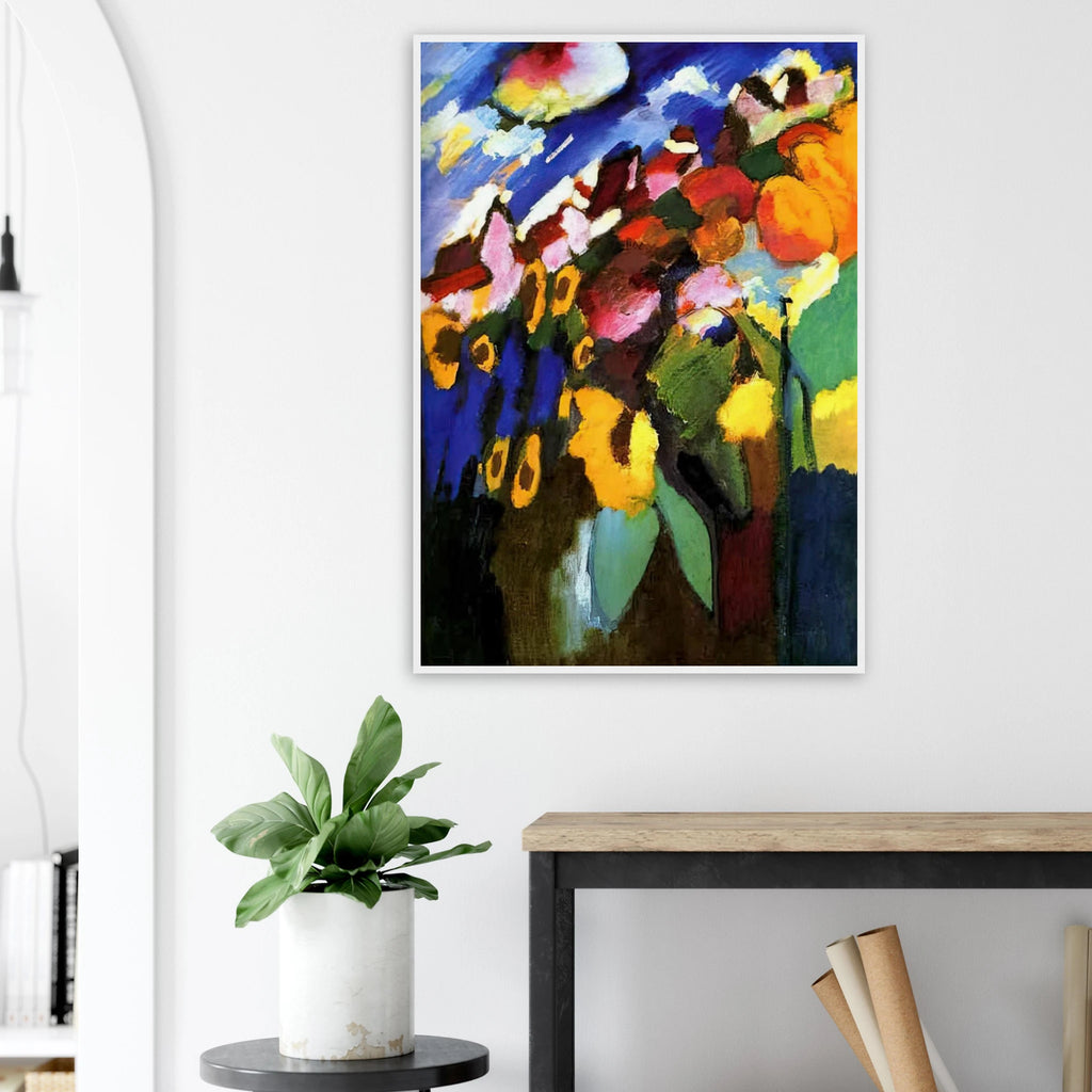 MURNAU GARDEN 1909 Framed Poster | Wassily Kandinsky Framed Prints Wall Art | Wassily Kandinsky Shop