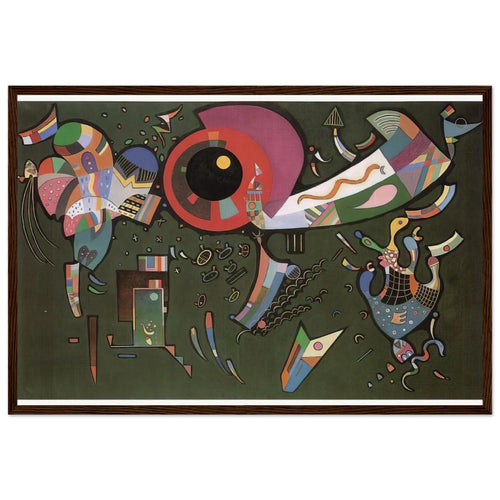 AROUND THE CIRCLE 1940 Framed Poster | Wassily Kandinsky Framed Prints Wall Art | Wassily Kandinsky Shop