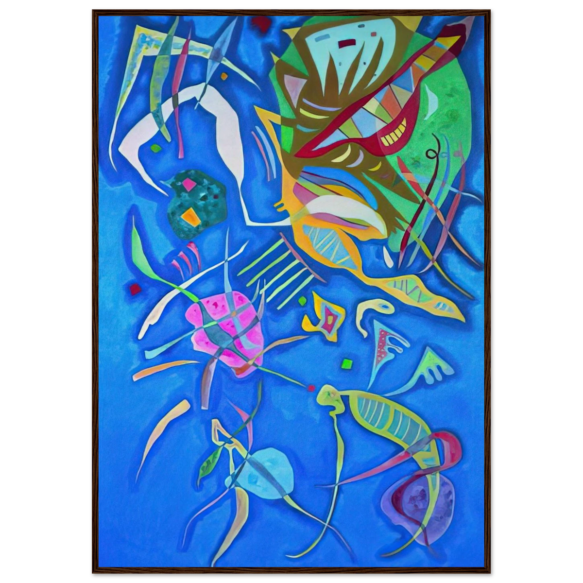 GROUPING 1937 Framed Poster | Wassily Kandinsky Framed Prints Wall Art | Wassily Kandinsky Shop