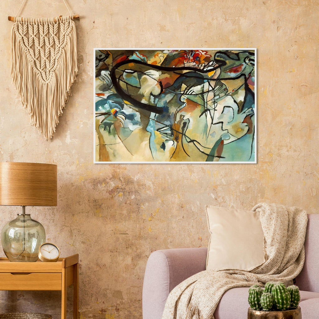COMPOSITION V 1911 Framed Poster | Wassily Kandinsky Framed Prints Wall Art | Wassily Kandinsky Shop