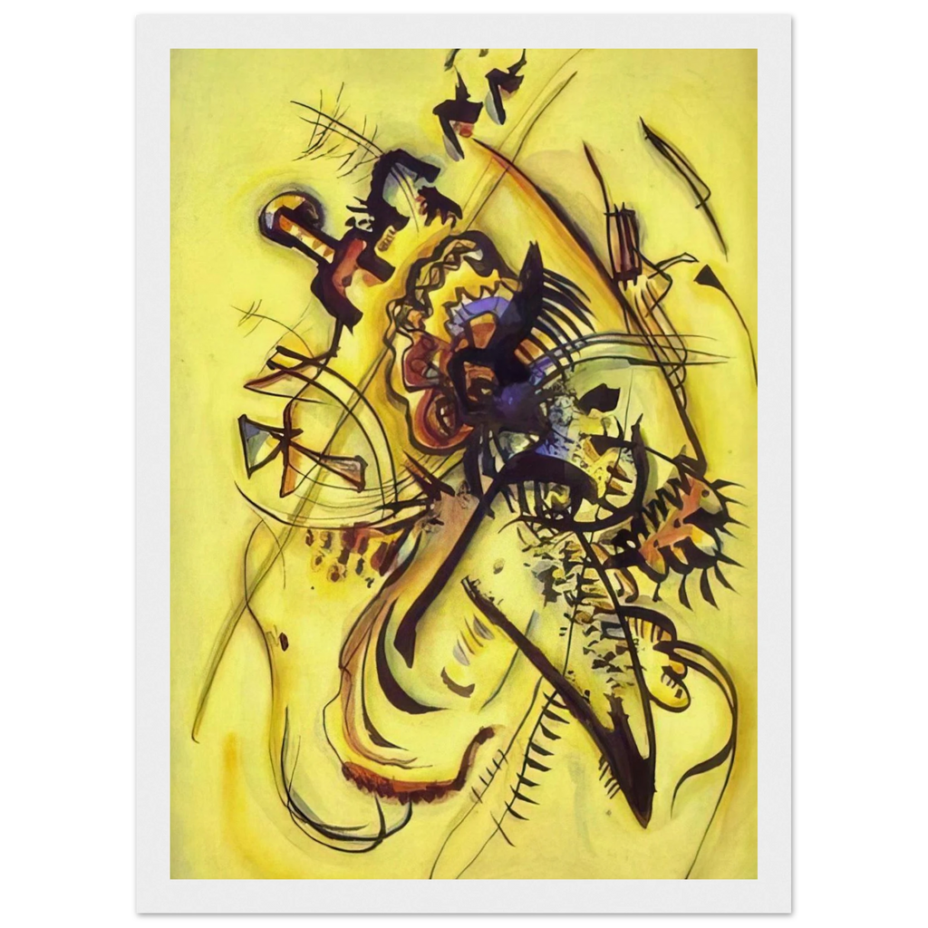 TO THE UNKNOWN VOICE 1916 Framed Poster | Wassily Kandinsky Framed Prints Wall Art | Wassily Kandinsky Shop