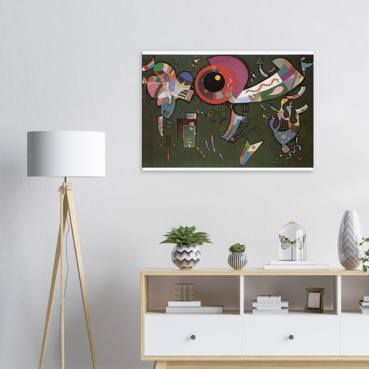 AROUND THE CIRCLE 1940 Canvas | Wassily Kandinsky Canvas | Wassily Kandinsky Shop