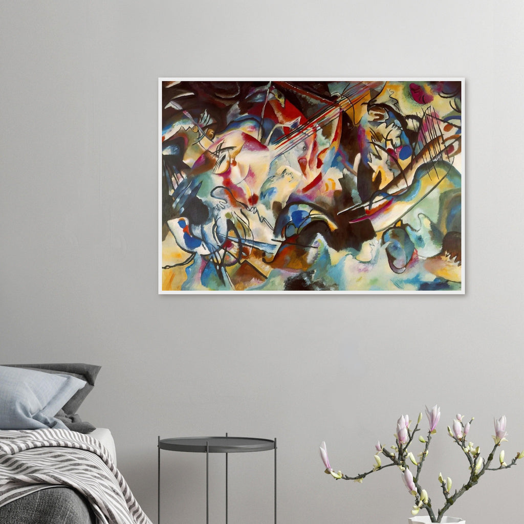COMPOSITION VI 1913 Framed Poster | Wassily Kandinsky Framed Prints Wall Art | Wassily Kandinsky Shop