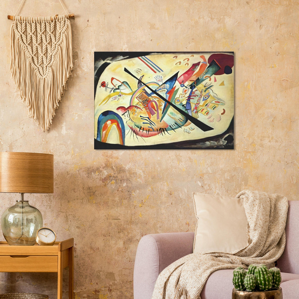 WHITE OVAL 1919 Canvas | Wassily Kandinsky Canvas | Wassily Kandinsky Shop
