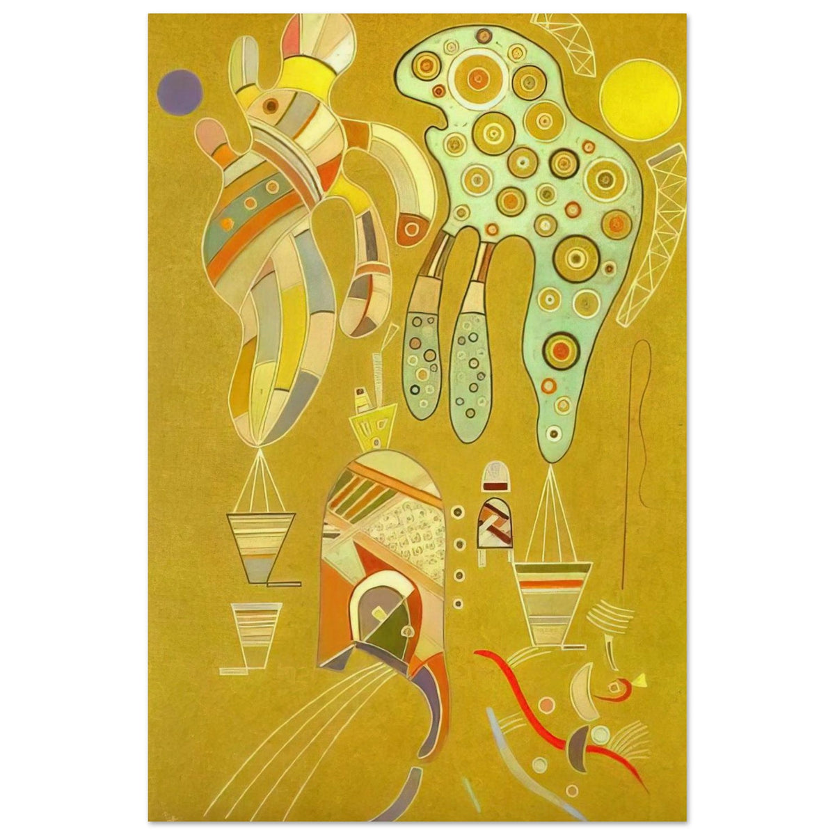UNTITLED 1941 Poster | Wassily Kandinsky Poster | Wassily Kandinsky Shop