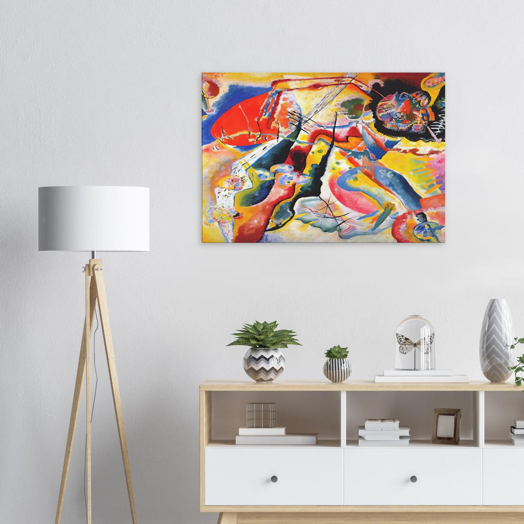 PAINTING WITH RED SPOT 1914 Canvas | Wassily Kandinsky Canvas | Wassily Kandinsky Shop