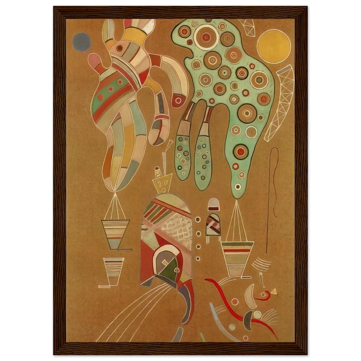 UNTITLED 1941 1 Framed Poster | Wassily Kandinsky Framed Prints Wall Art | Wassily Kandinsky Shop