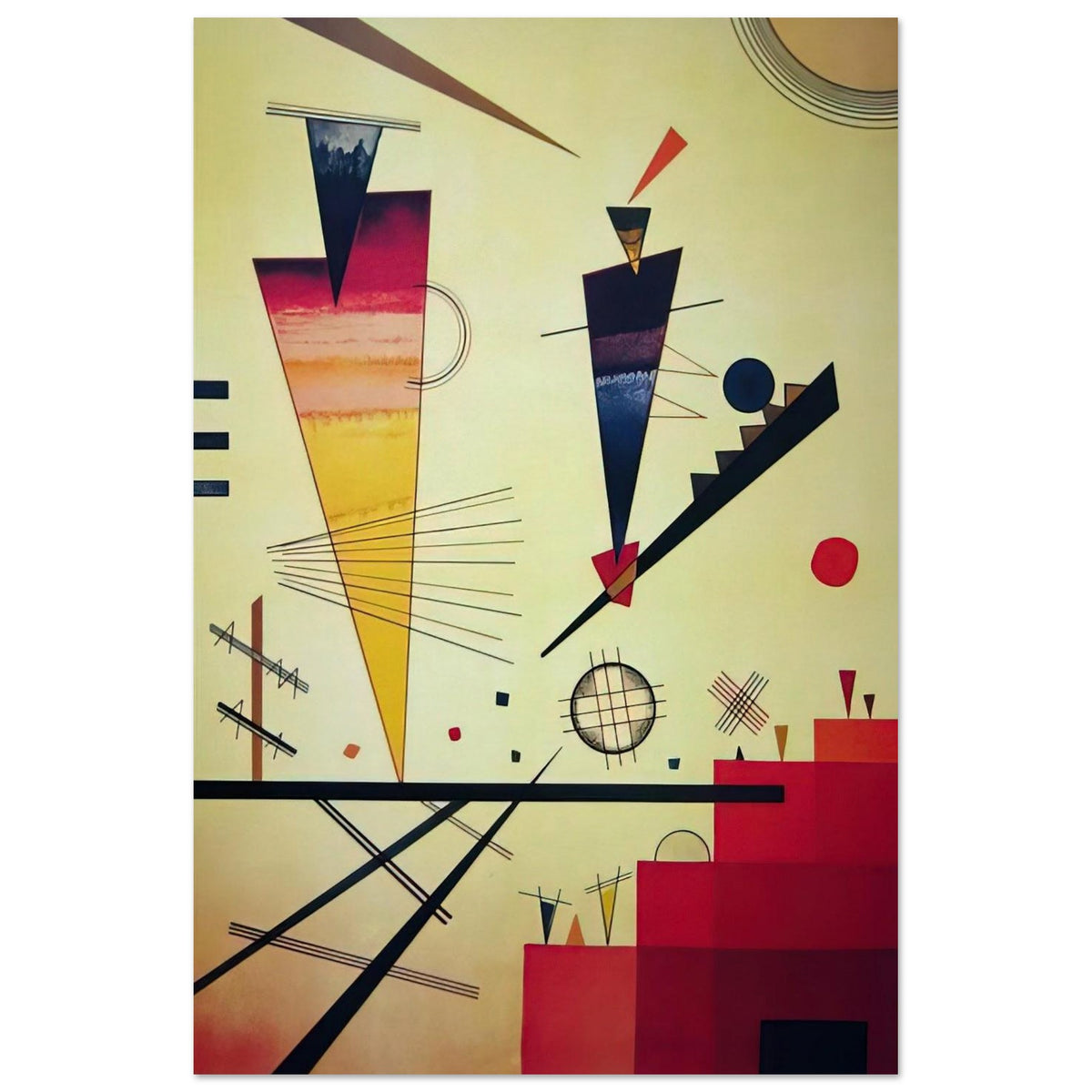 MERRY STRUCTURE 1926 Poster | Wassily Kandinsky Poster | Wassily Kandinsky Shop
