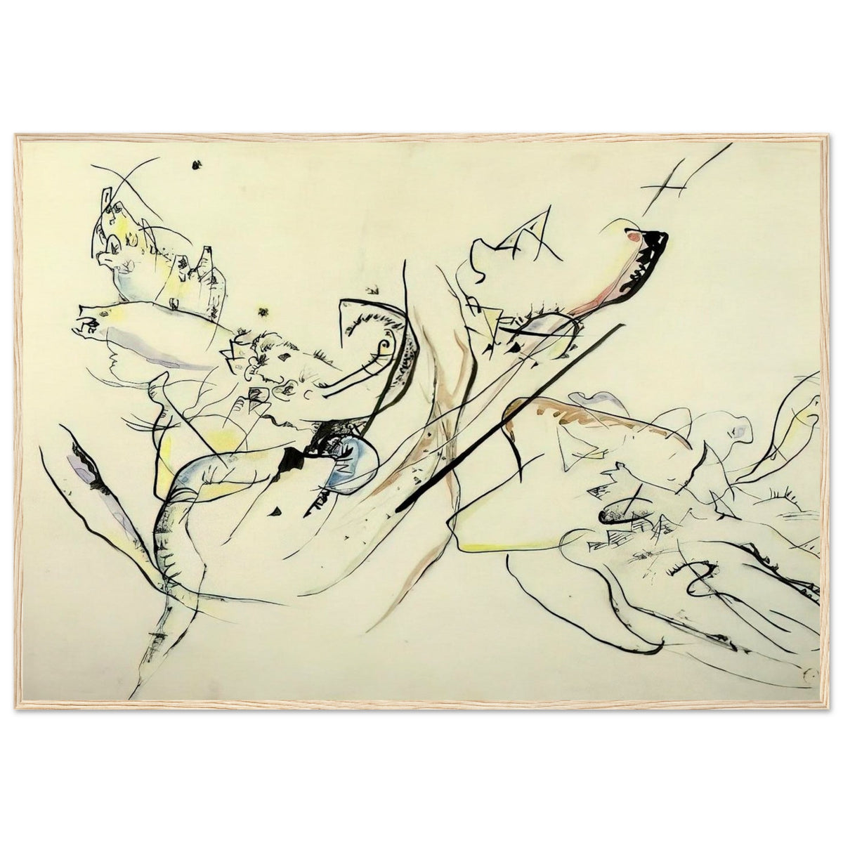 UNTITLED Framed Poster | Wassily Kandinsky Framed Prints Wall Art | Wassily Kandinsky Shop