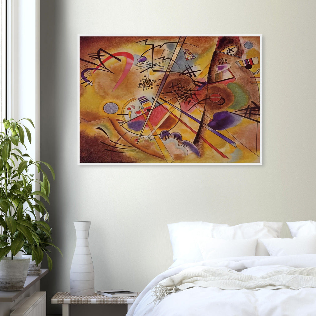 SMALL DREAM IN RED 1925 Framed Poster | Wassily Kandinsky Framed Prints Wall Art | Wassily Kandinsky Shop