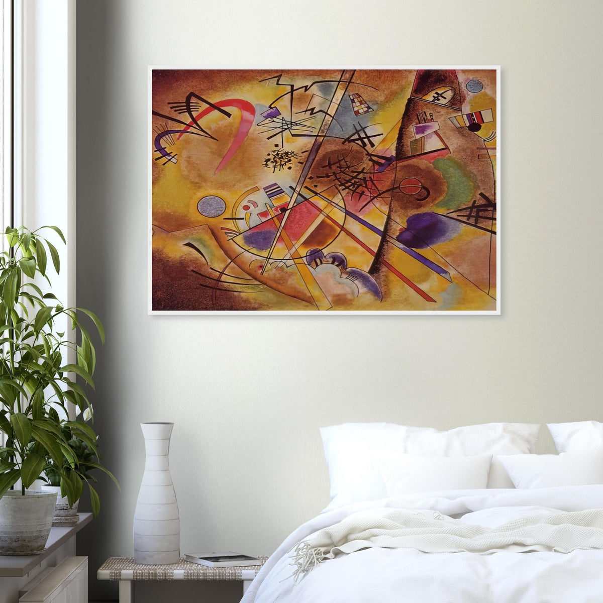 SMALL DREAM IN RED 1925 Framed Poster | Wassily Kandinsky Framed Prints Wall Art | Wassily Kandinsky Shop