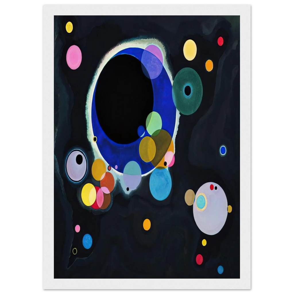 SEVERAL CIRCLES 1926 Framed Poster | Wassily Kandinsky Framed Prints Wall Art | Wassily Kandinsky Shop