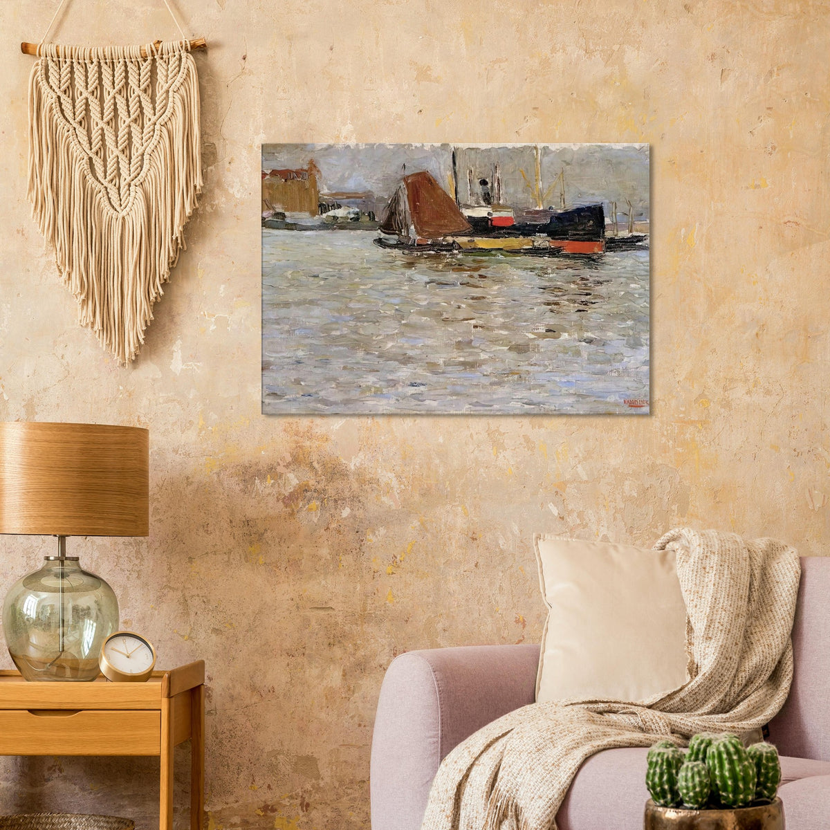 ROTTERDAM SUN 1906 Canvas | Wassily Kandinsky Canvas | Wassily Kandinsky Shop