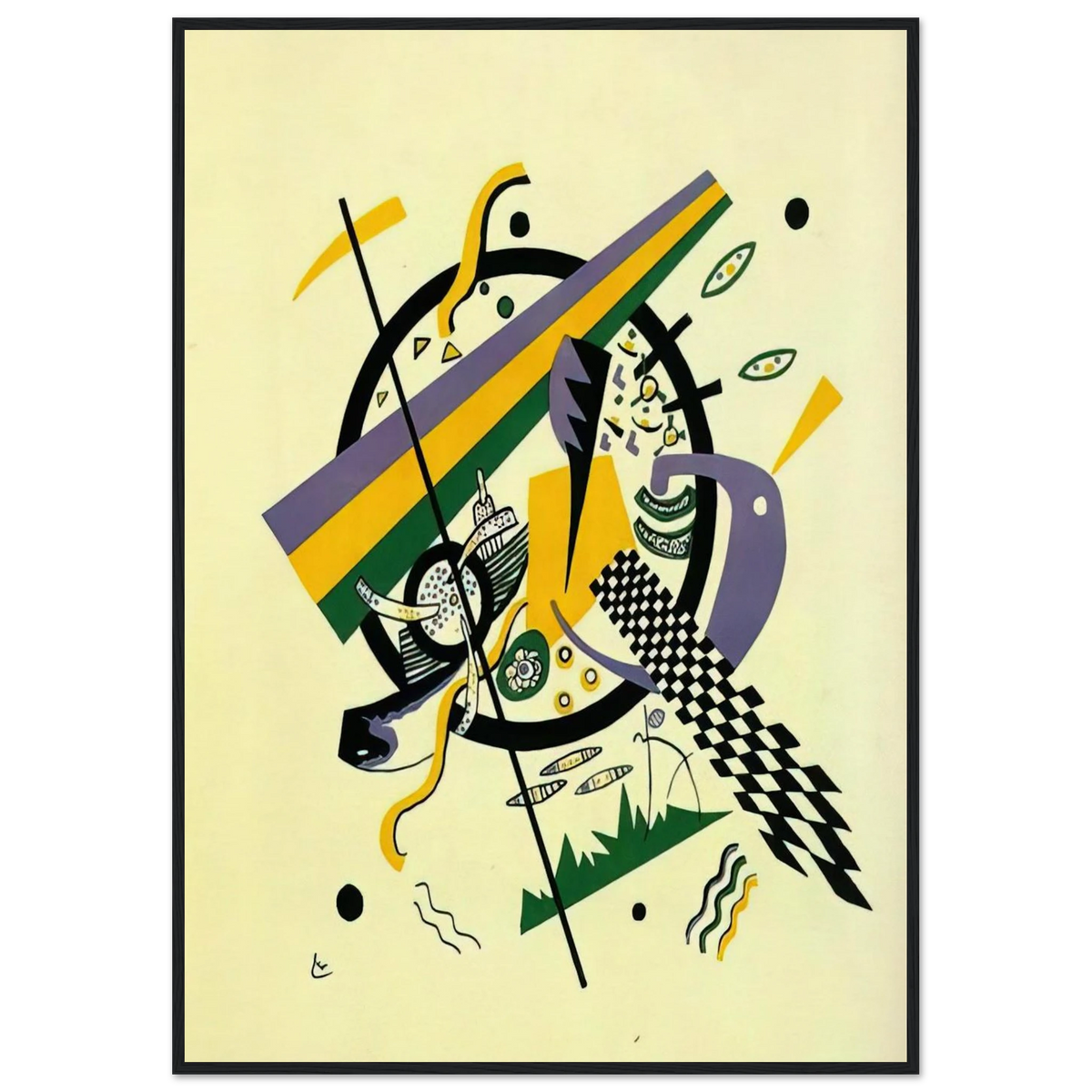 SMALL WORLDS IV 1922 Framed Poster | Wassily Kandinsky Framed Prints Wall Art | Wassily Kandinsky Shop