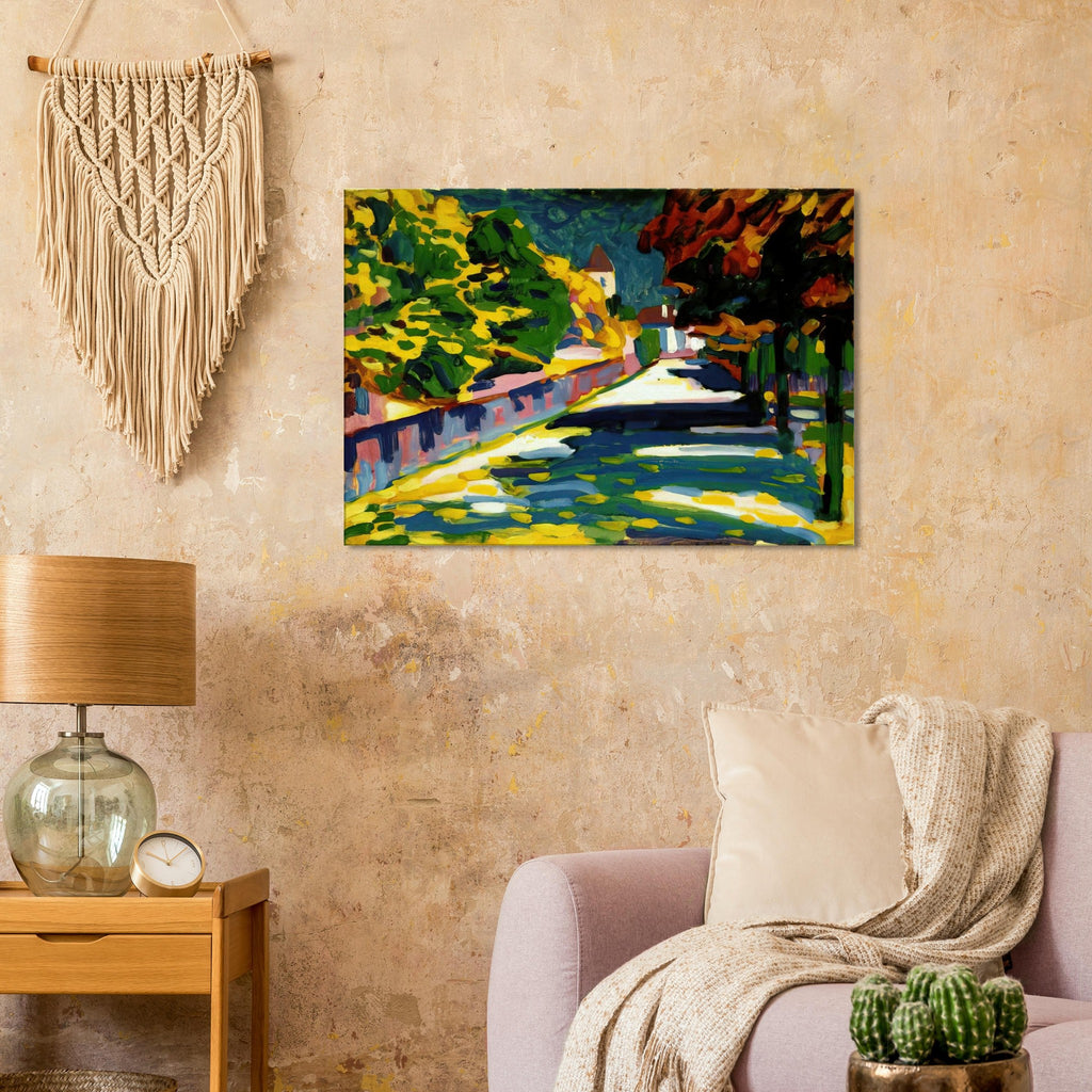 AUTUMN IN BAVARIA 1908 Canvas | Wassily Kandinsky Canvas | Wassily Kandinsky Shop