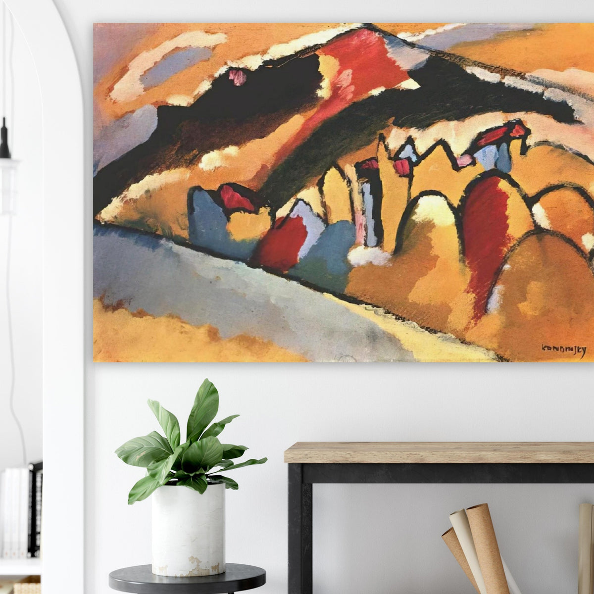 STUDY FOR AUTUMN 1909 Poster | Wassily Kandinsky Poster | Wassily Kandinsky Shop