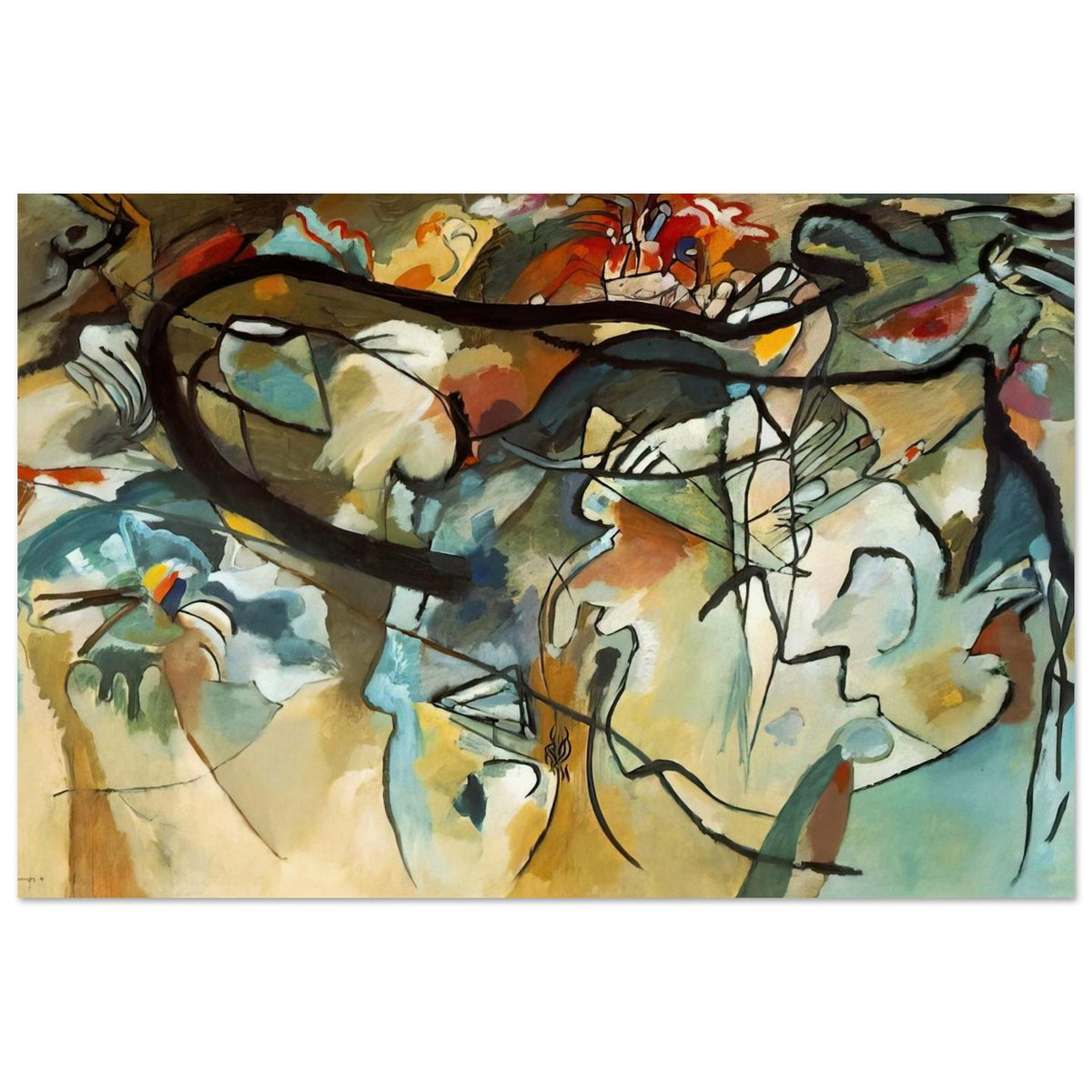 COMPOSITION V 1911 Poster | Wassily Kandinsky Poster | Wassily Kandinsky Shop