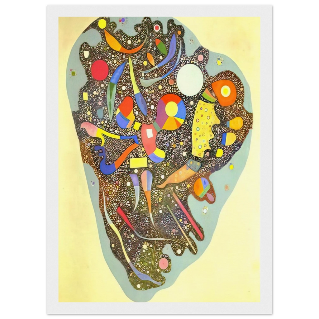 COLOURFUL ENSEMBLE 1938 Framed Poster | Wassily Kandinsky Framed Prints Wall Art | Wassily Kandinsky Shop