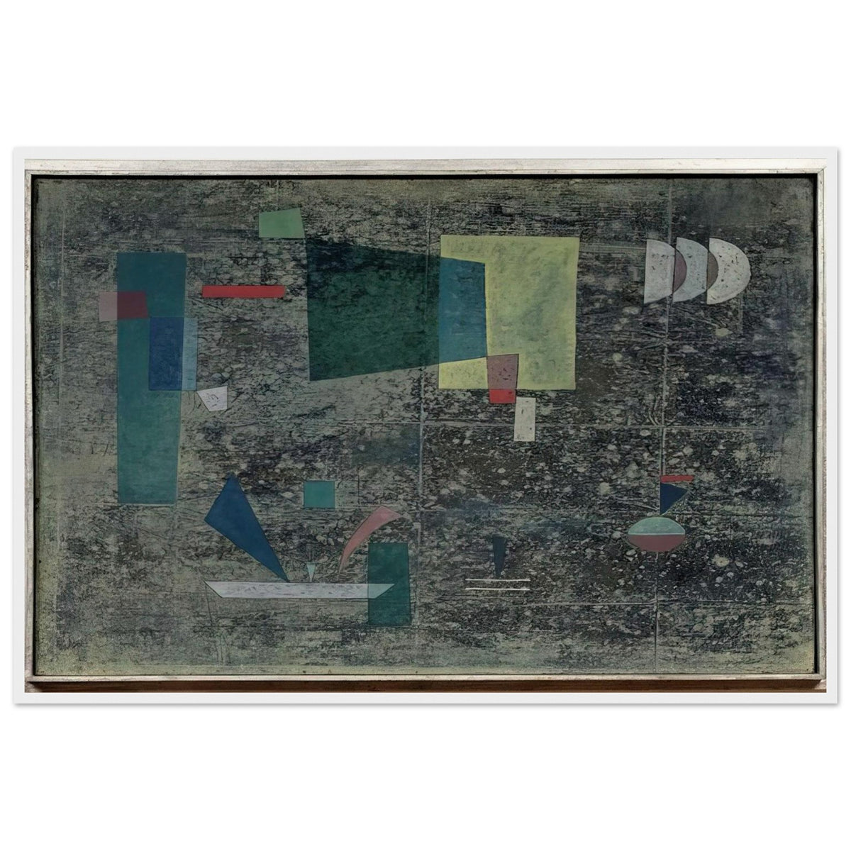 CIRCULATION SLOWED 1931 Framed Poster | Wassily Kandinsky Framed Prints Wall Art | Wassily Kandinsky Shop