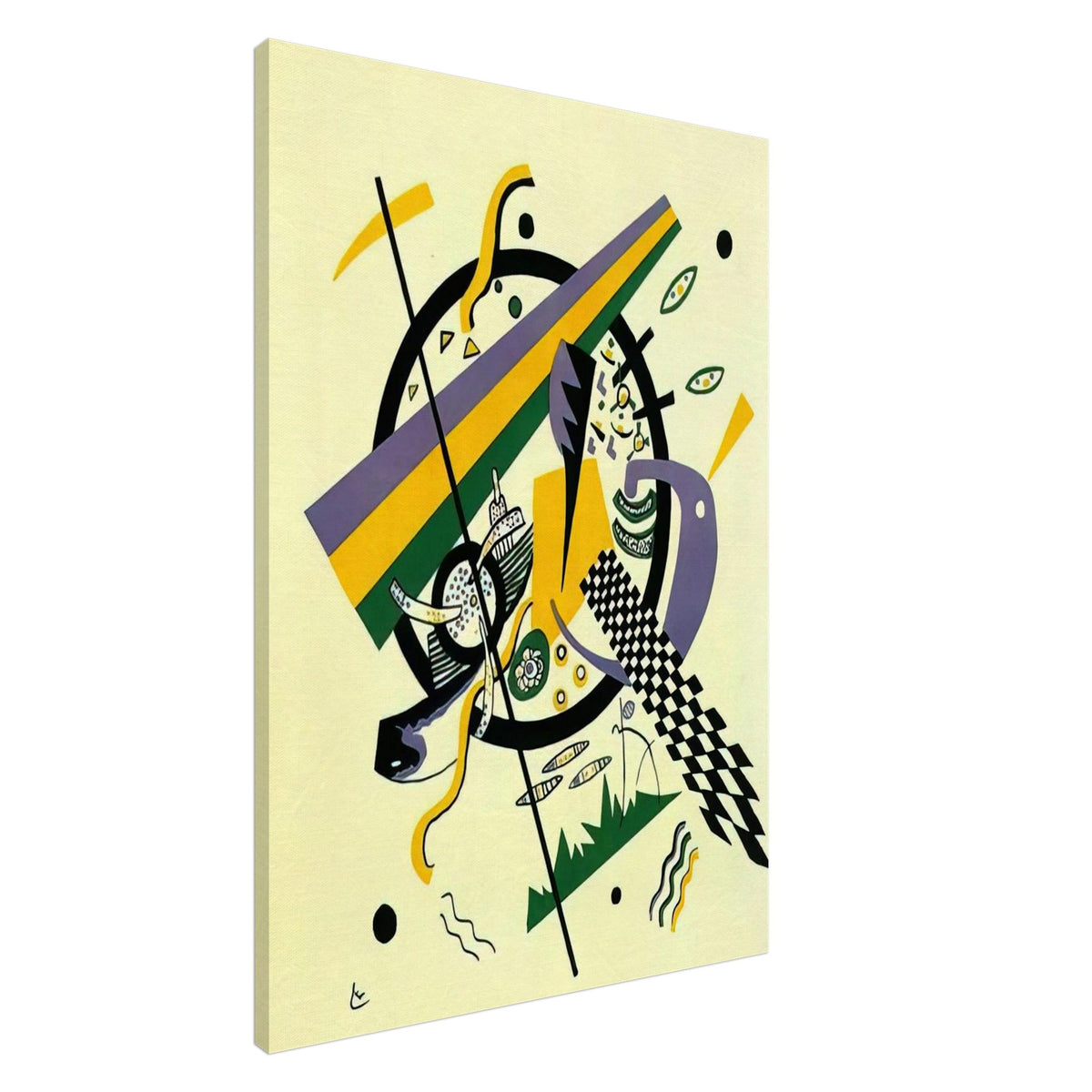 SMALL WORLDS IV 1922 Canvas | Wassily Kandinsky Canvas | Wassily Kandinsky Shop