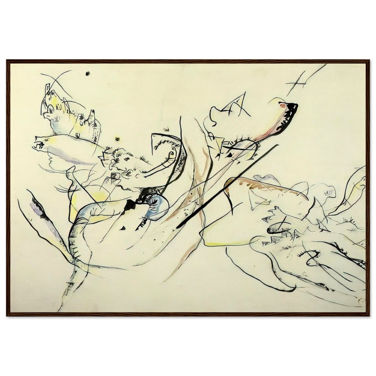 UNTITLED Framed Poster | Wassily Kandinsky Framed Prints Wall Art | Wassily Kandinsky Shop