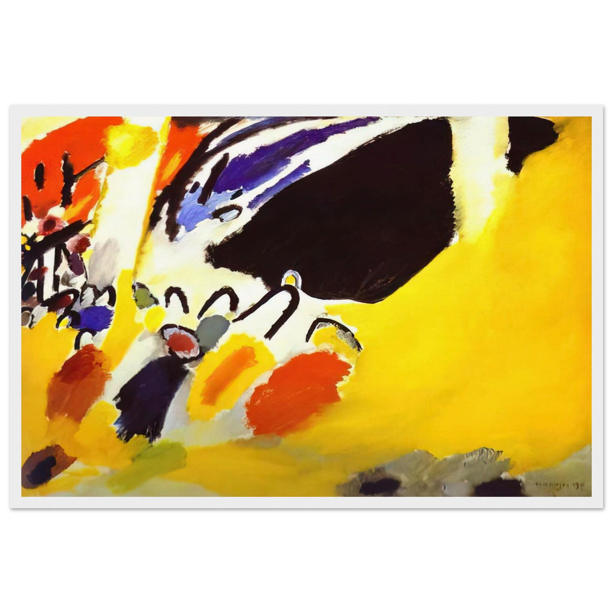 IMPRESSION III CONCERT 1911 Framed Poster | Wassily Kandinsky Framed Prints Wall Art | Wassily Kandinsky Shop