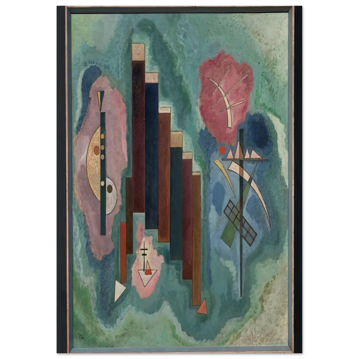 DOWNWARDS 1929 Poster | Wassily Kandinsky Poster | Wassily Kandinsky Shop