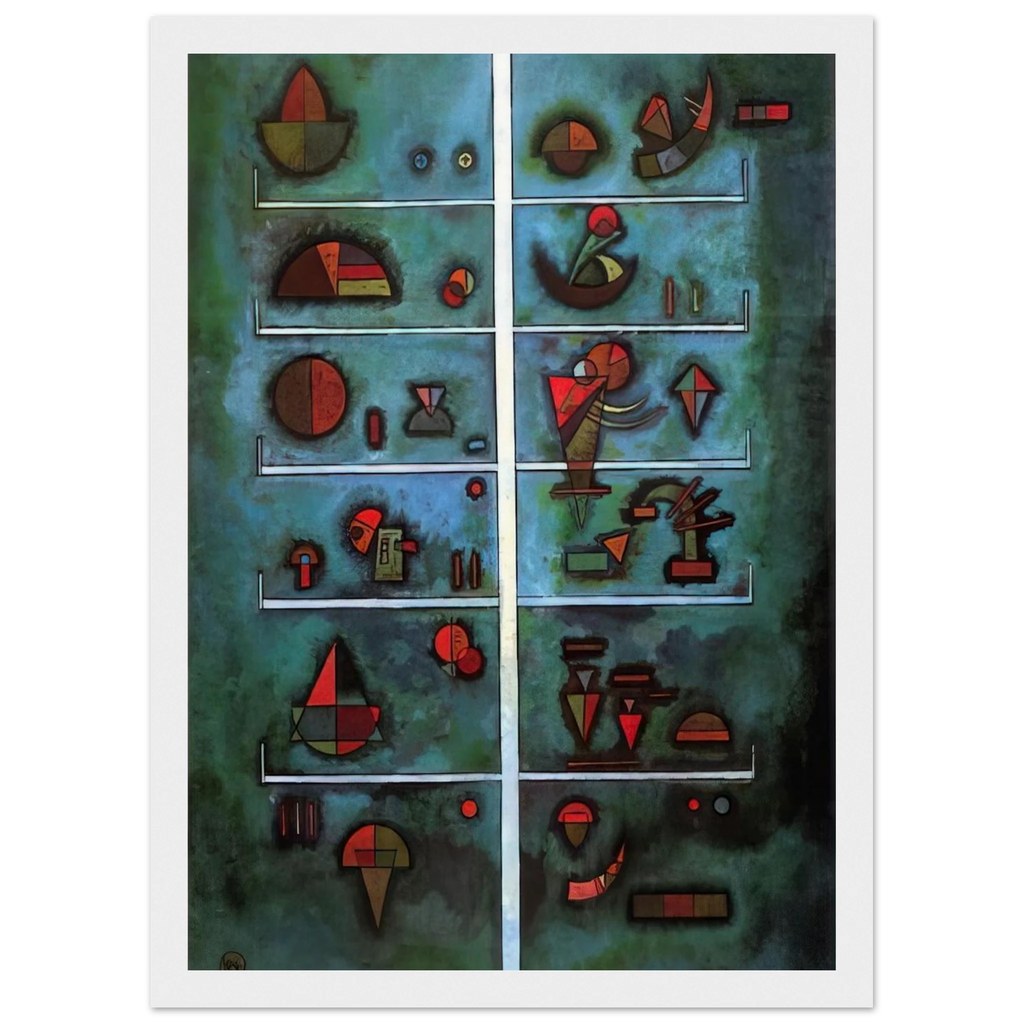 STOREYS 1929 Framed Poster | Wassily Kandinsky Framed Prints Wall Art | Wassily Kandinsky Shop