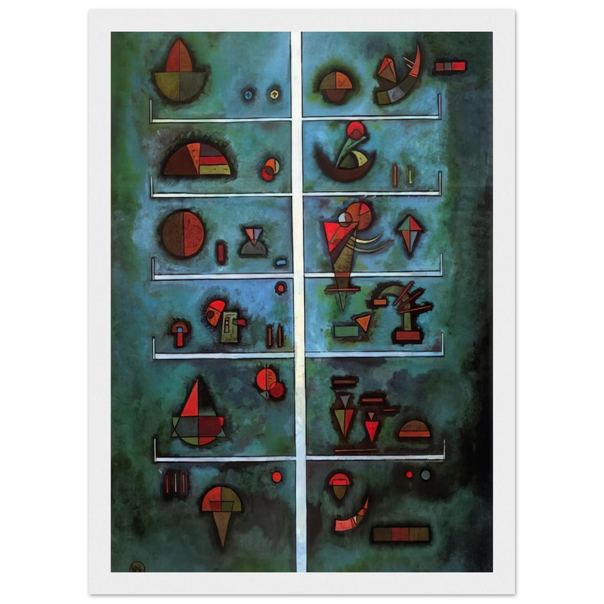 STOREYS 1929 Framed Poster | Wassily Kandinsky Framed Prints Wall Art | Wassily Kandinsky Shop