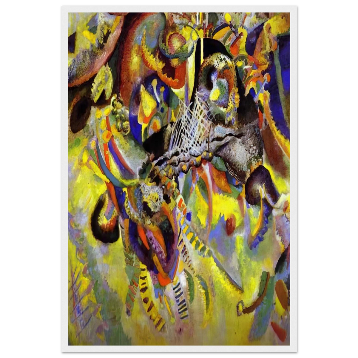 FUGUE 1914 Framed Poster | Wassily Kandinsky Framed Prints Wall Art | Wassily Kandinsky Shop