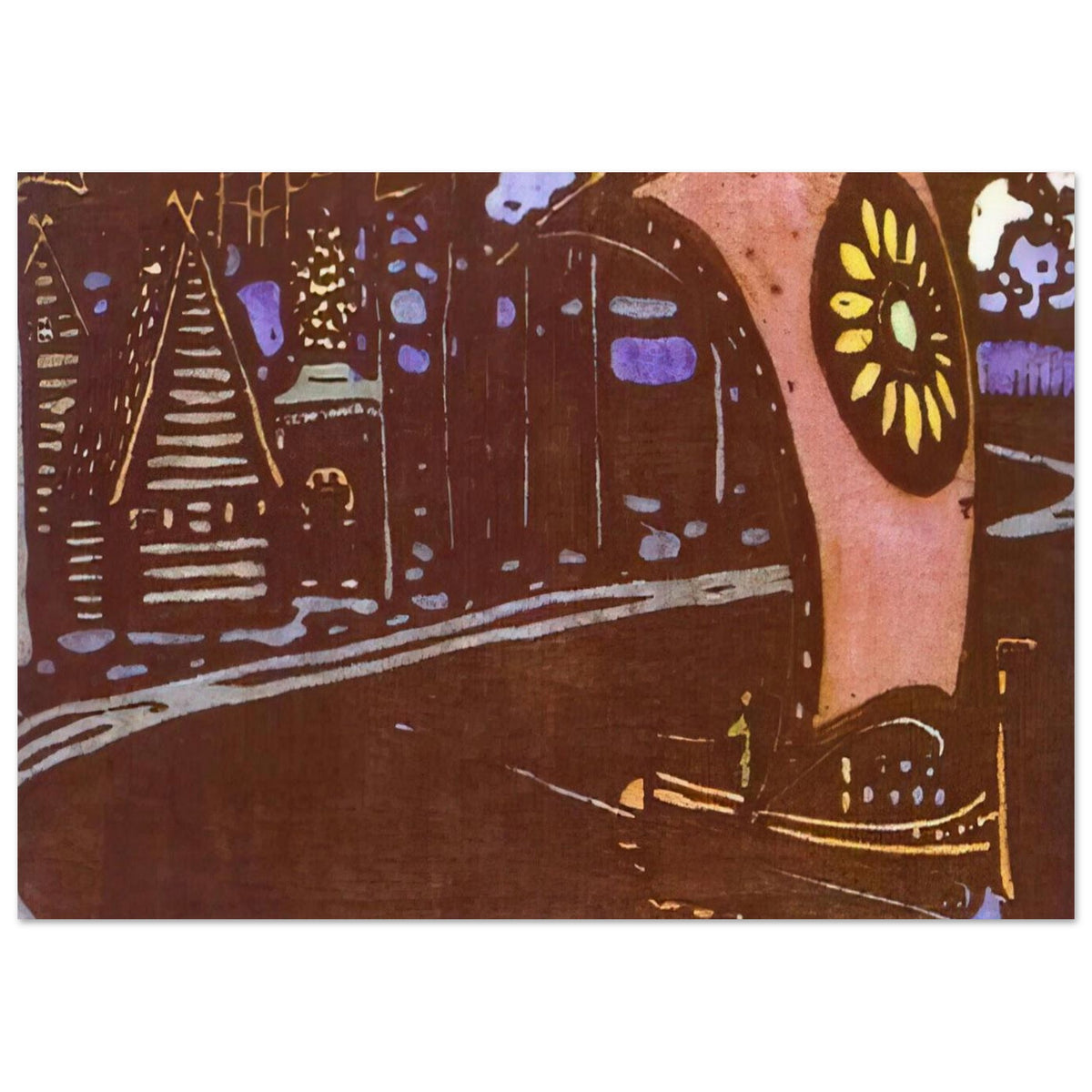 THE GOLDEN SAIL 1903 Poster | Wassily Kandinsky Poster | Wassily Kandinsky Shop