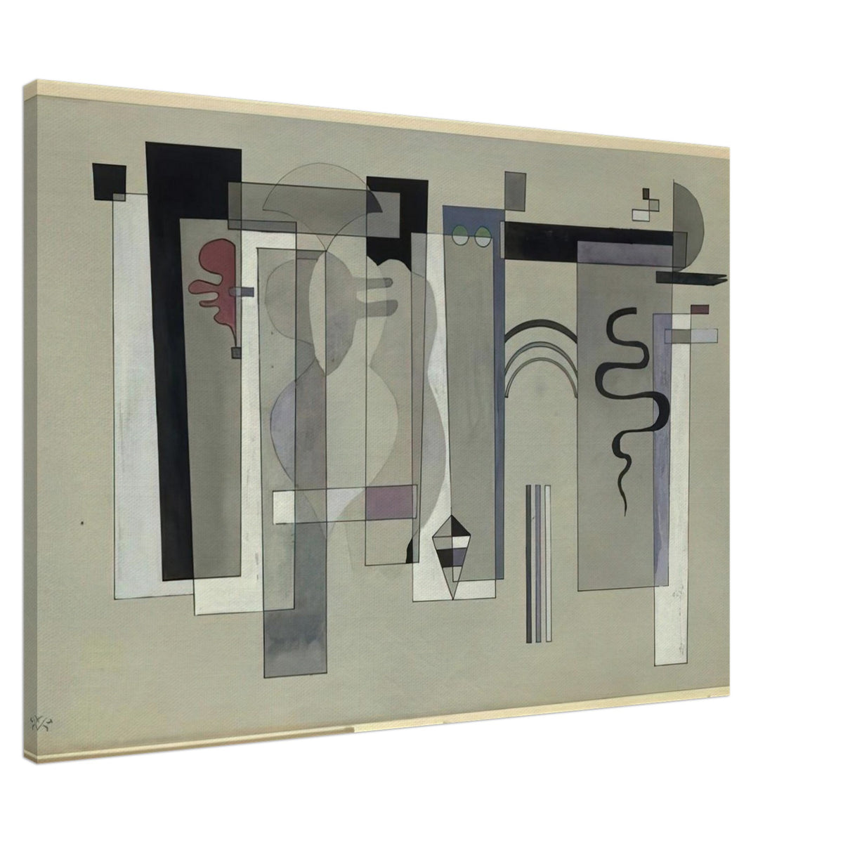 SURFACES MEETING 1934 Canvas | Wassily Kandinsky Canvas | Wassily Kandinsky Shop