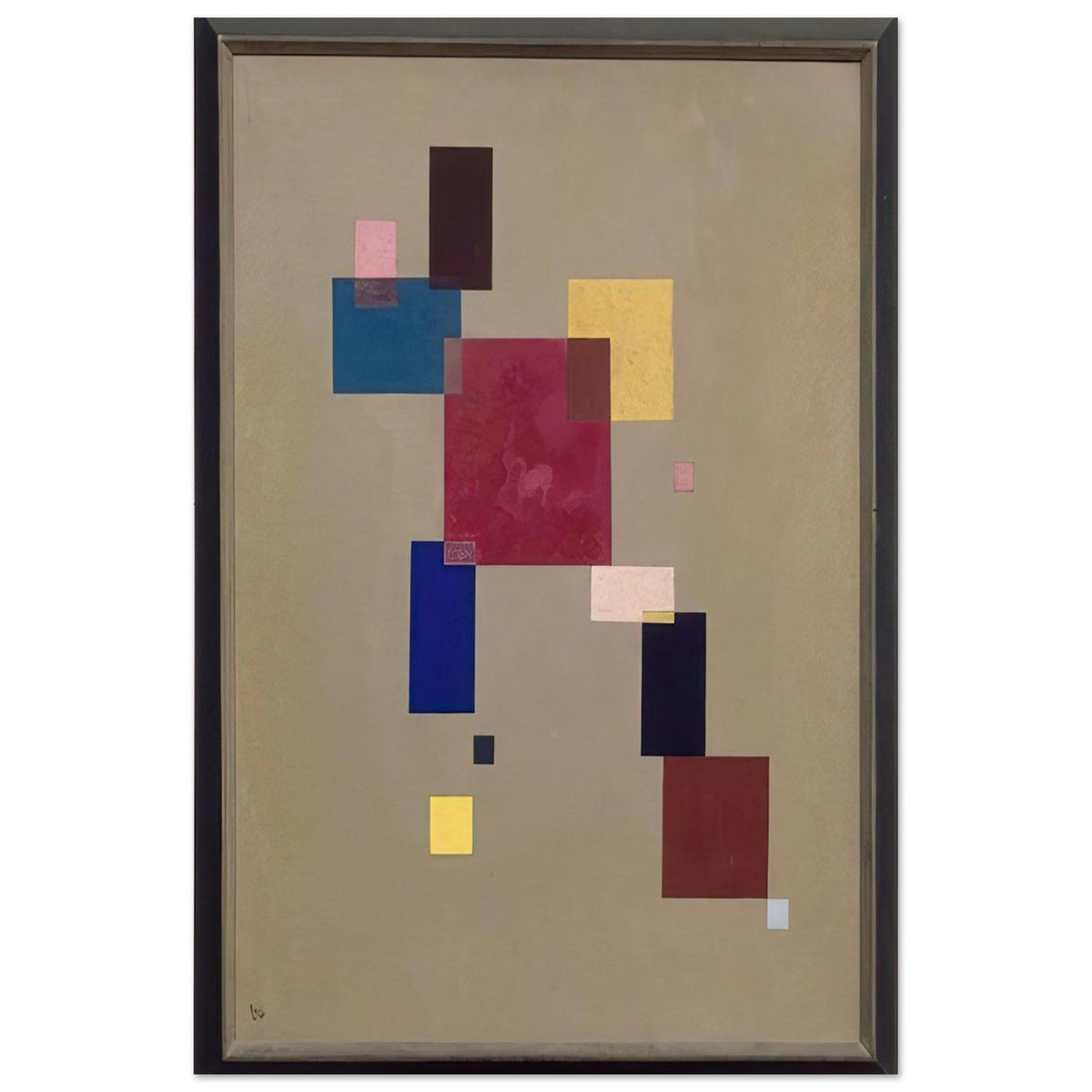 THREE RECTANGLES 1930 Poster | Wassily Kandinsky Poster | Wassily Kandinsky Shop