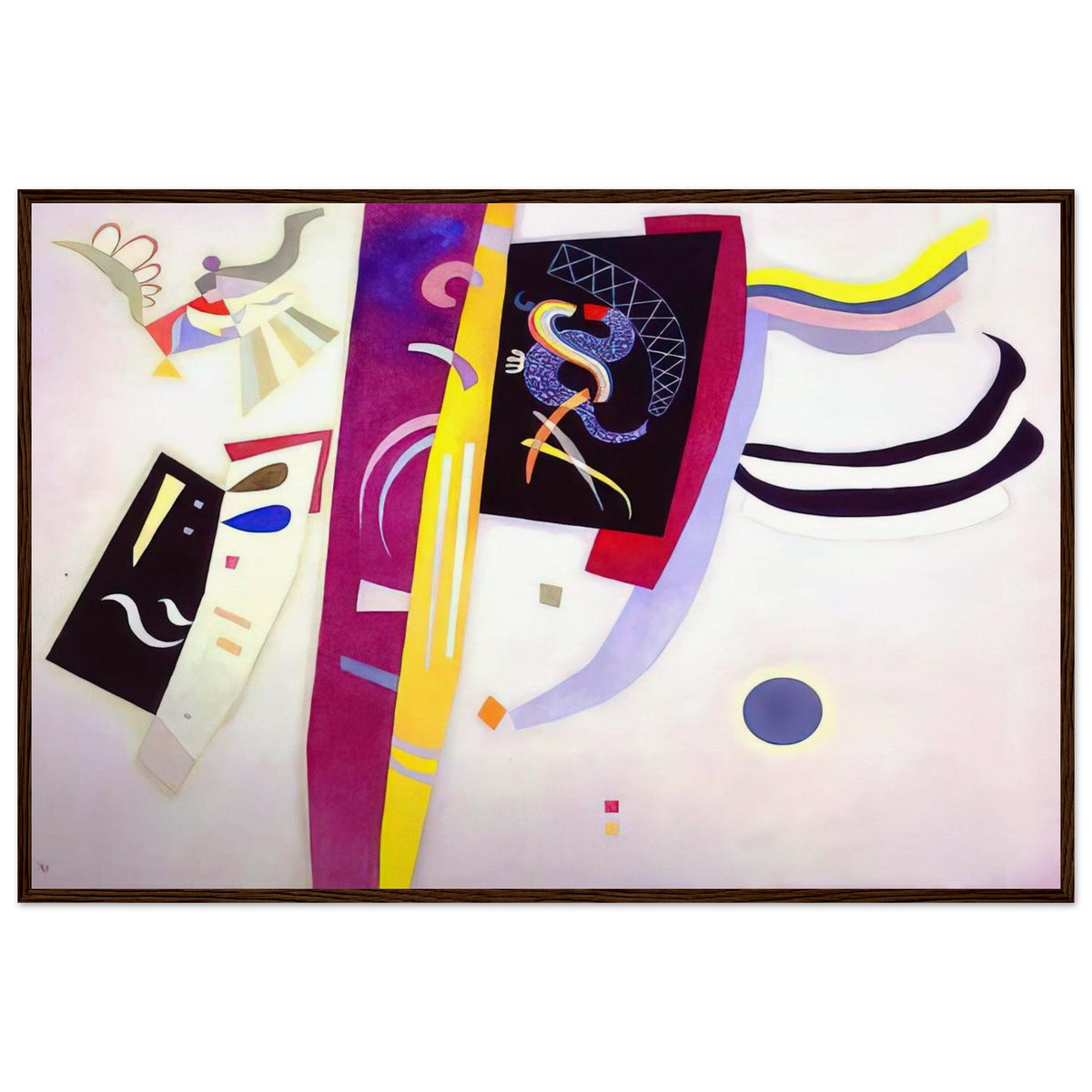 ORANGE VIOLET 1935 Framed Poster | Wassily Kandinsky Framed Prints Wall Art | Wassily Kandinsky Shop